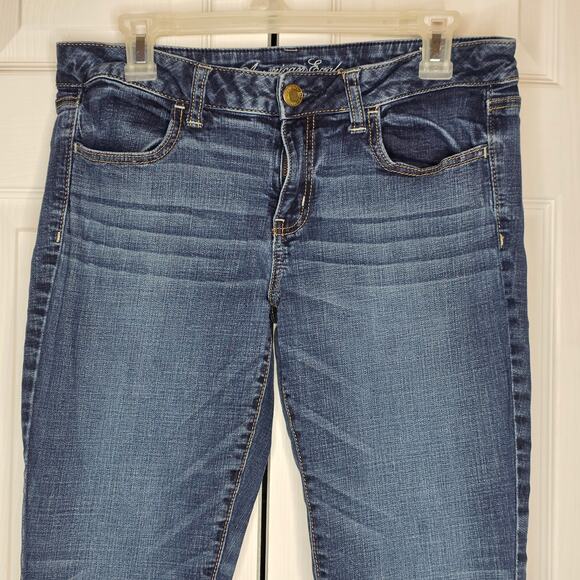 American Eagle Super Stretch Jegging Sz 12 Short - Picture 4 of 10